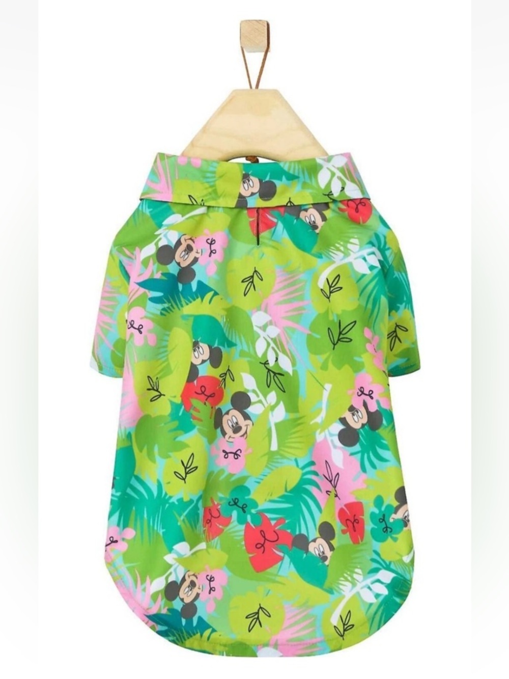 🆕 DISNEY Mickey Mouse Hawaiian Shirt For Dogs SIZE MEDIUM (10-22pounds) - Picture 3 of 9